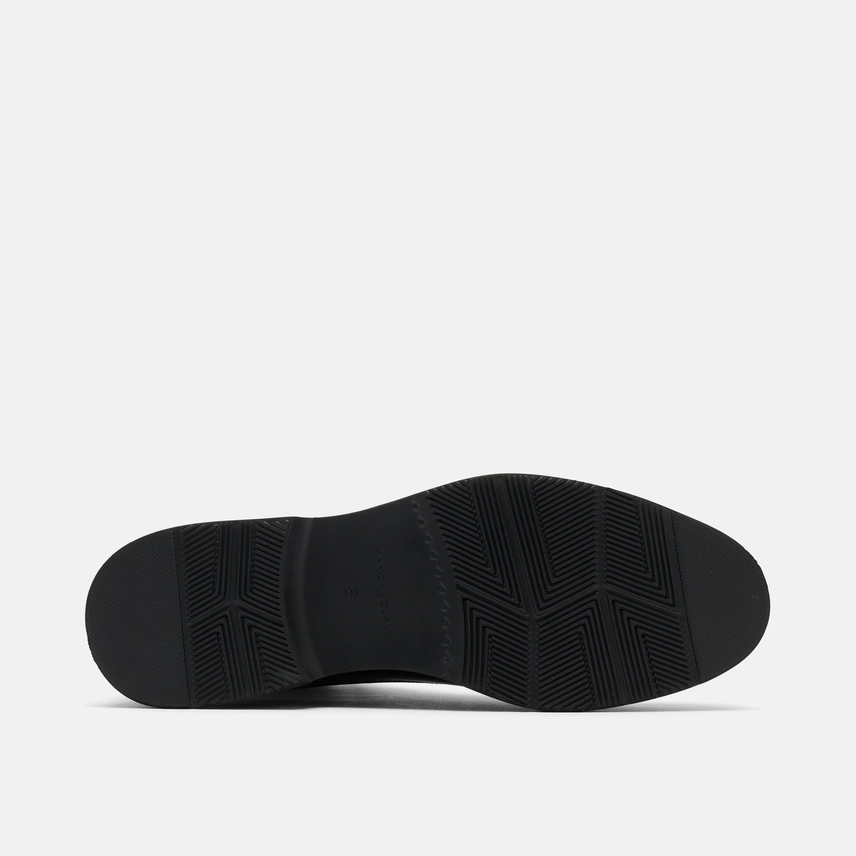 Aiden Black Patent Leather Combat Boots - Image 6