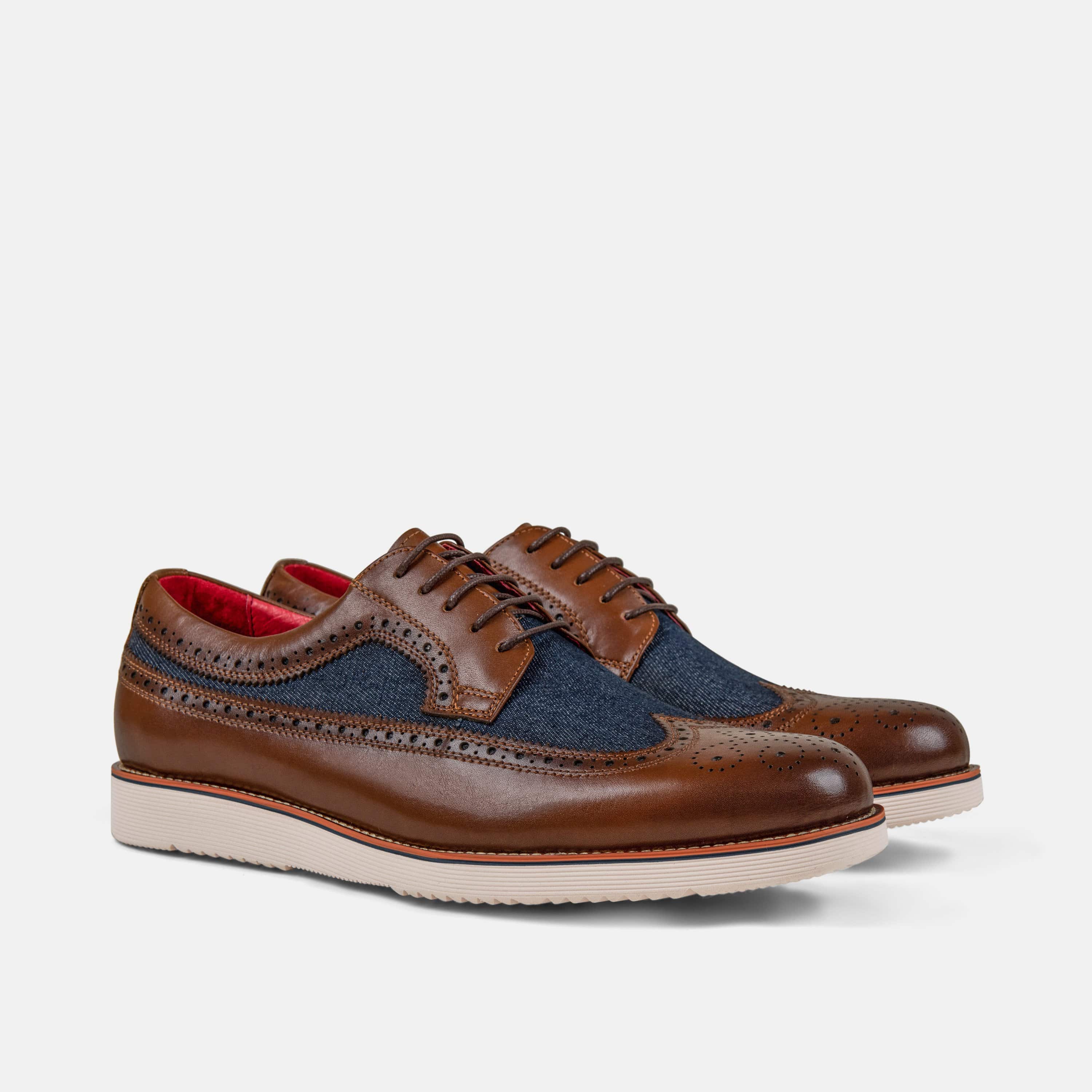 Alexander Denim Longwing Sneakers - Image 2