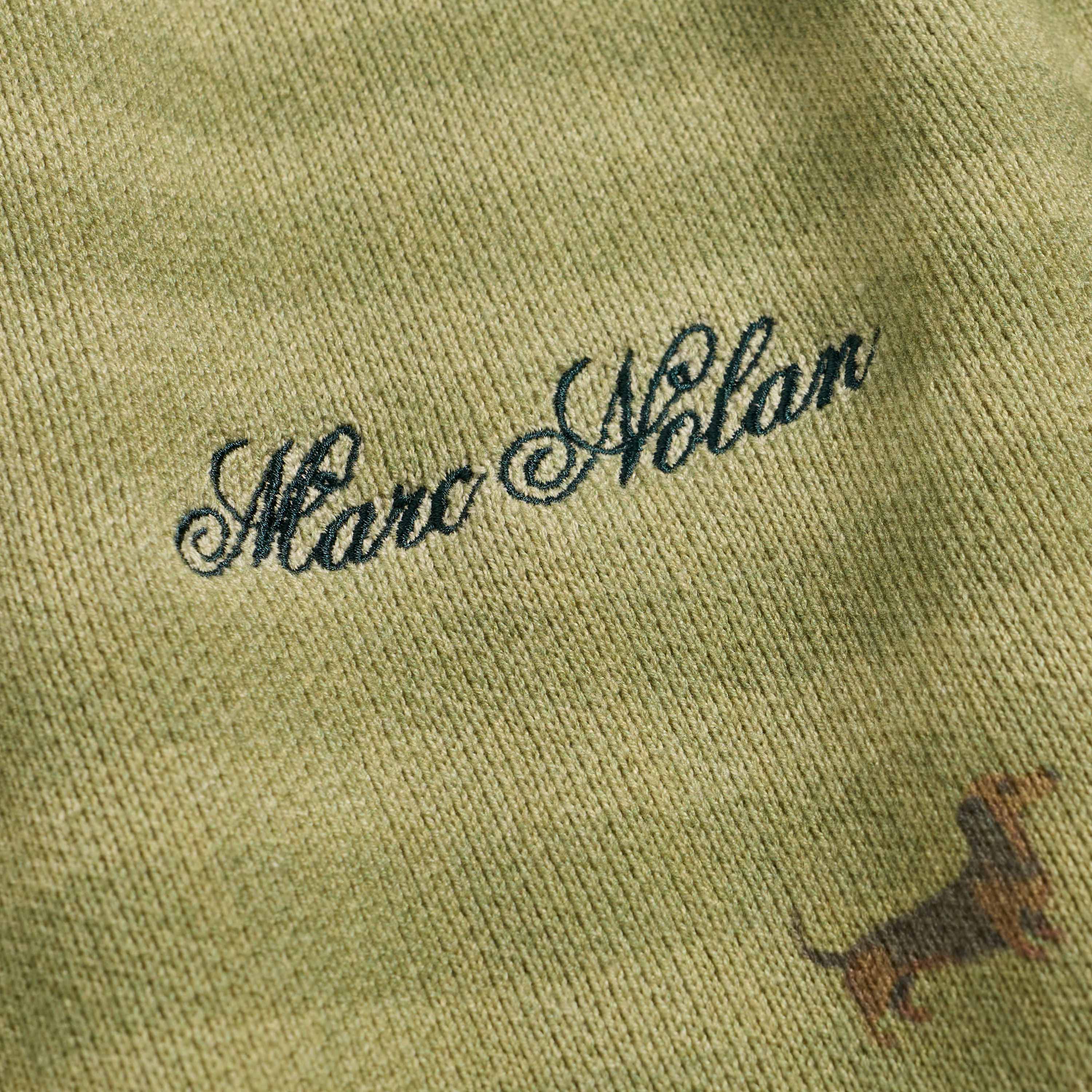 Golf Players Knit Vest - Mossy Green - Image 4