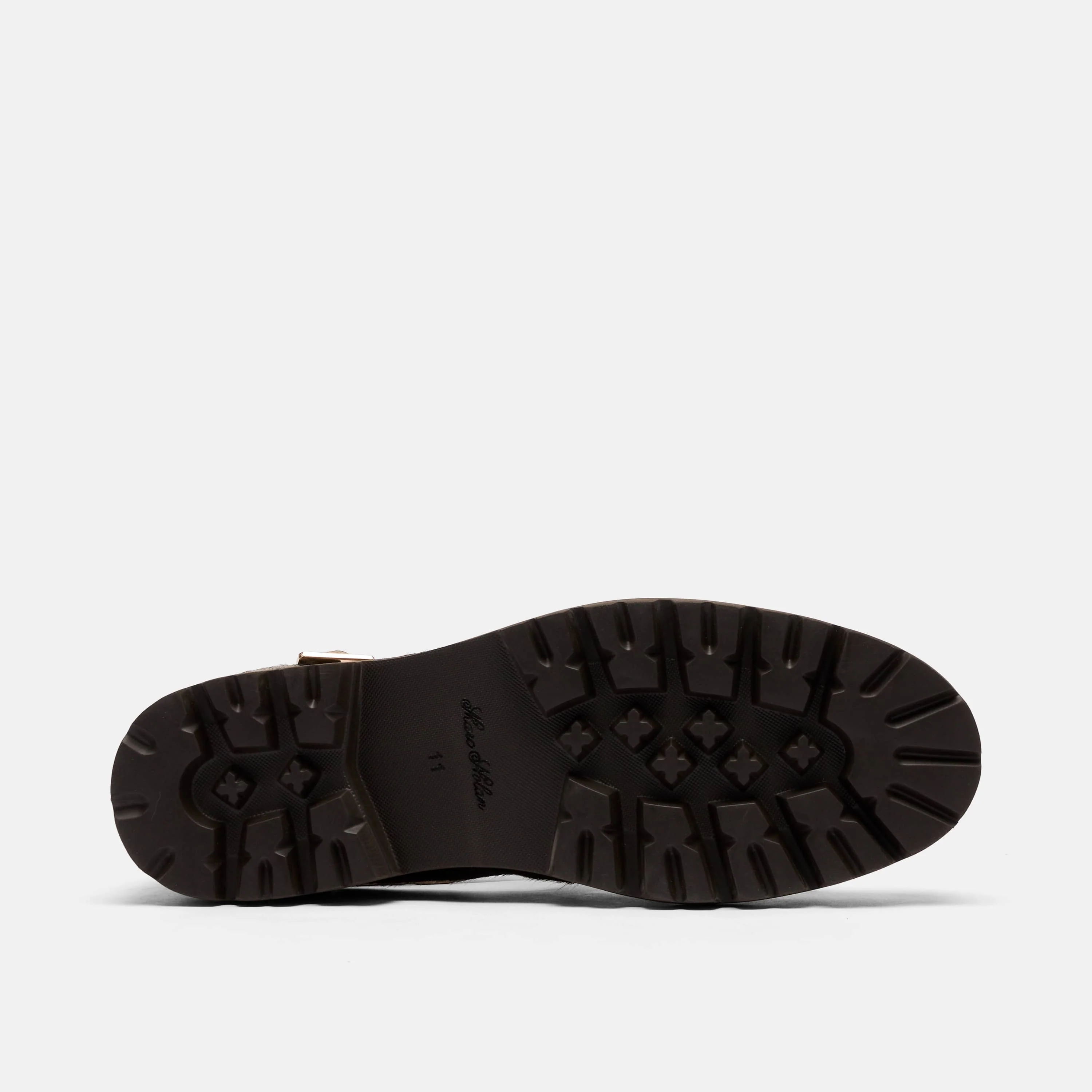 Magellan Brown Pony Hair Lug Fisherman Sandals - Image 6