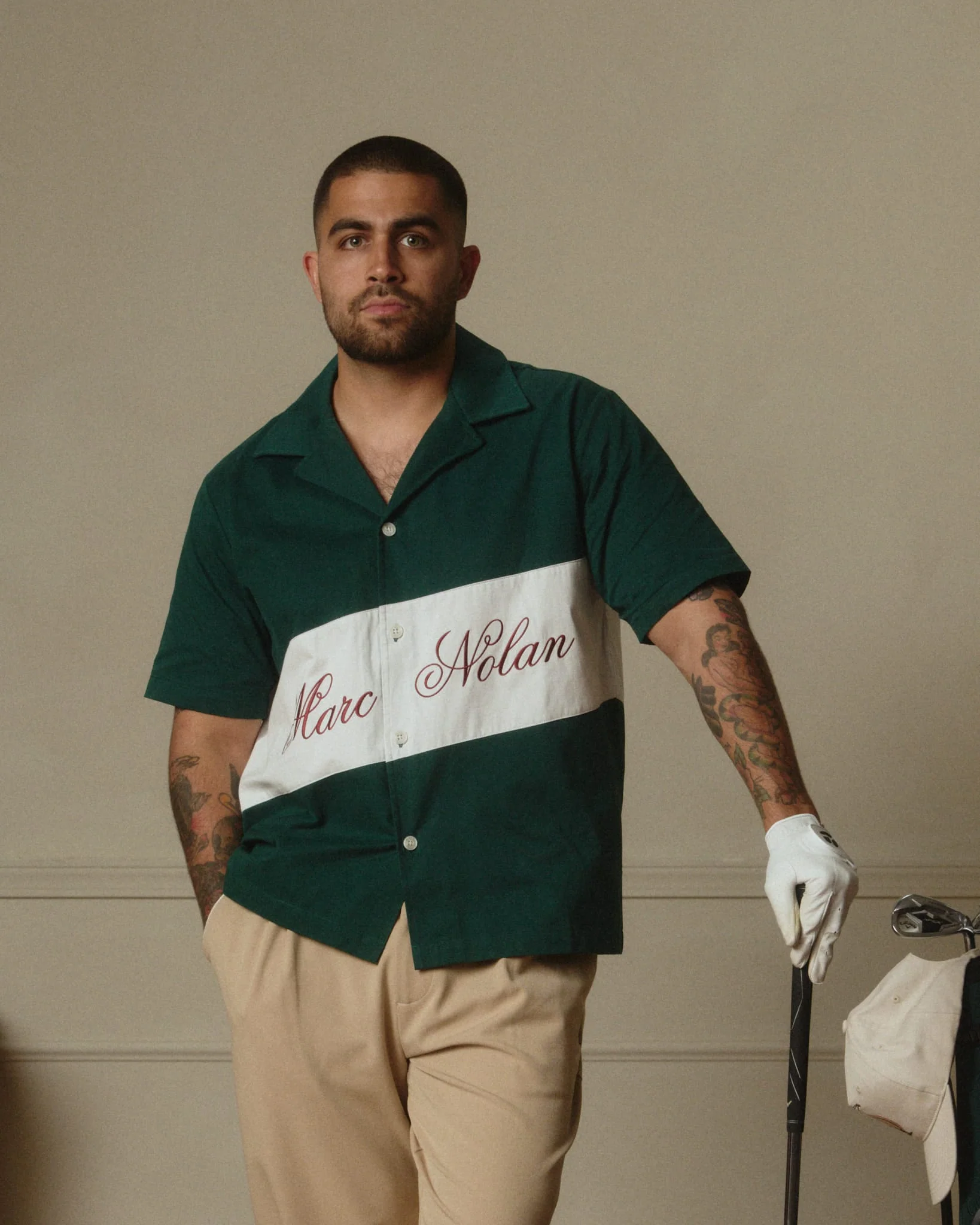 Marc Nolan Club Shirt - Clubhouse Green - Image 3