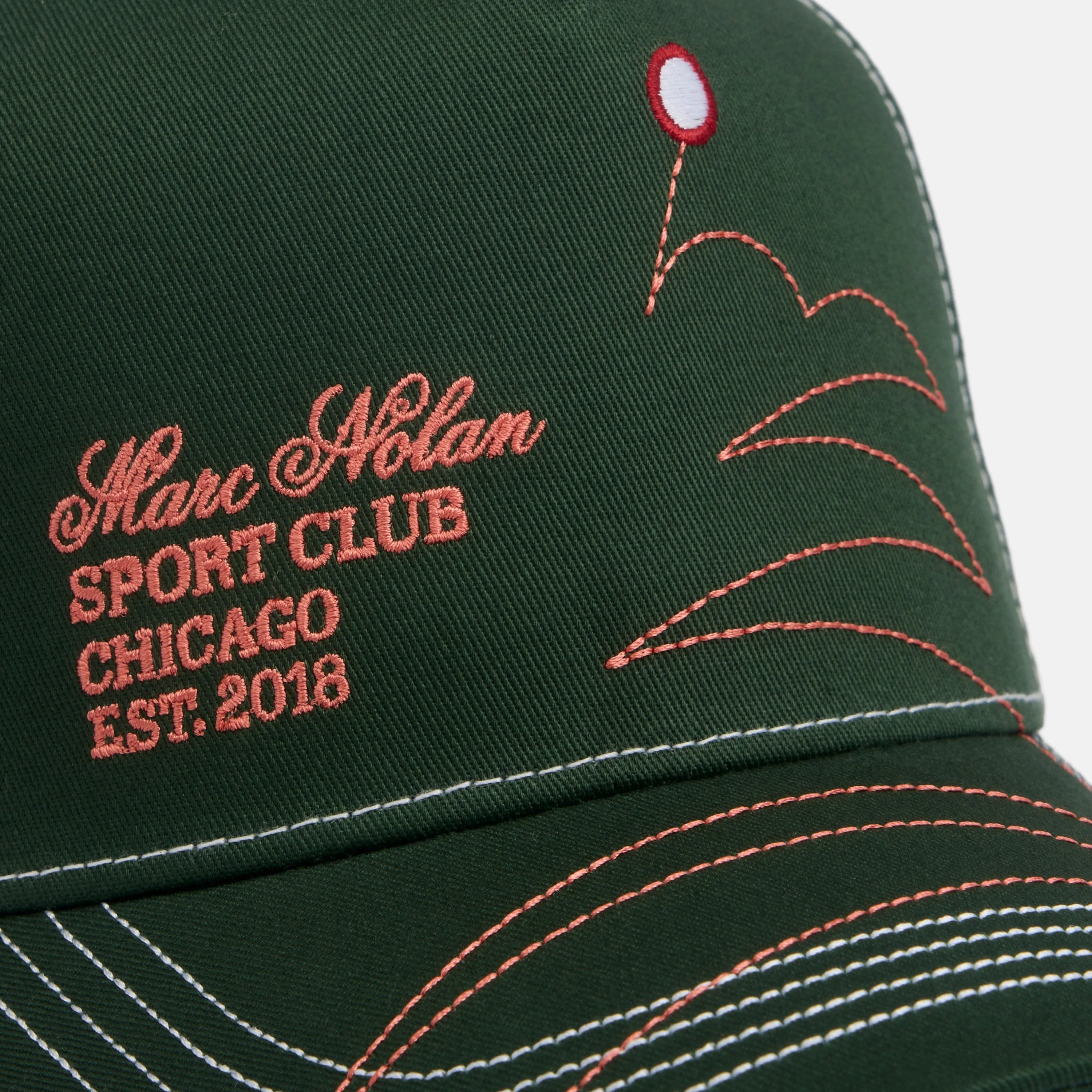 Marc Nolan Sport Club Logo Hat - Green - Image 3