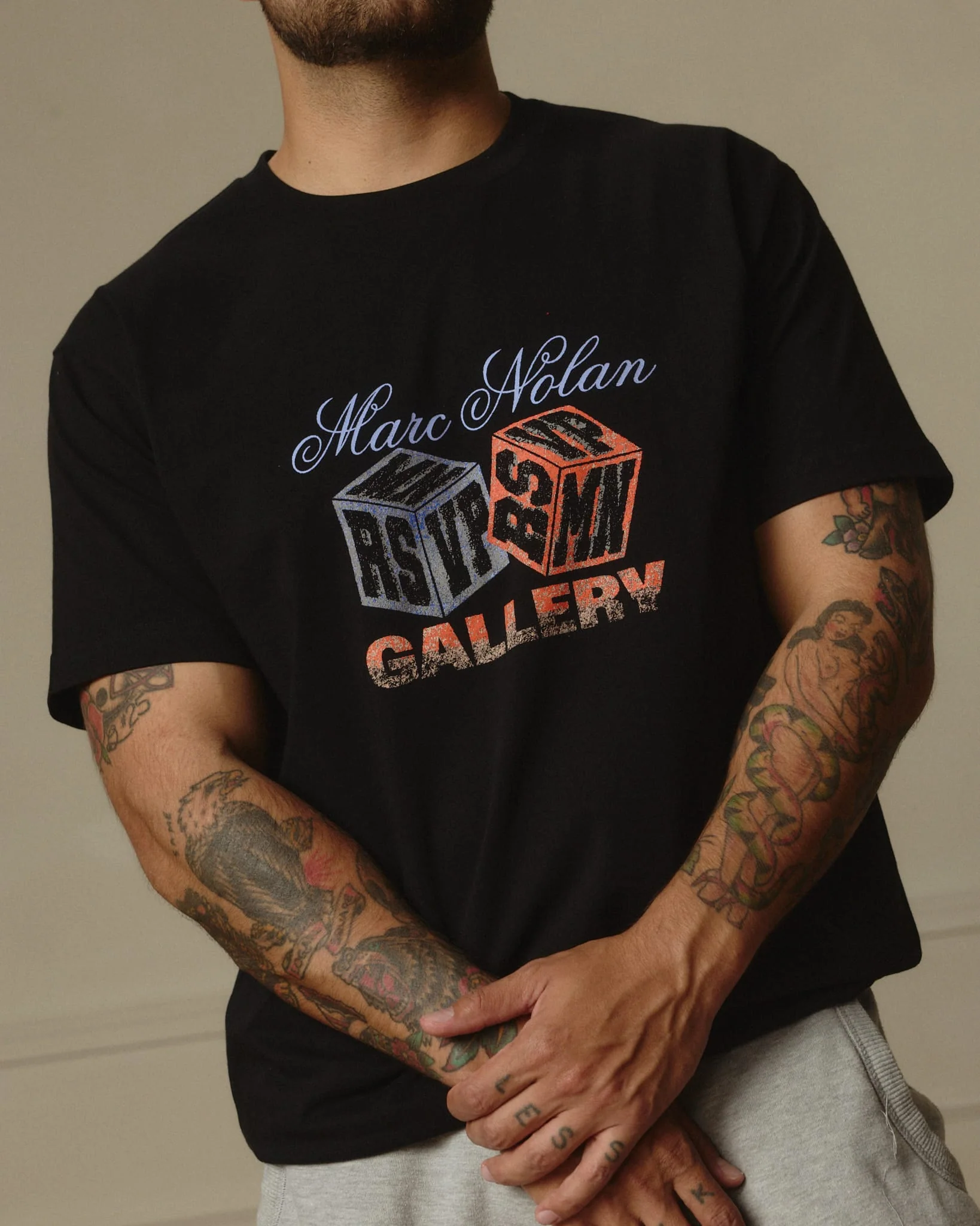 Marc Nolan x RSVP Gallery Black T-Shirt - Image 3