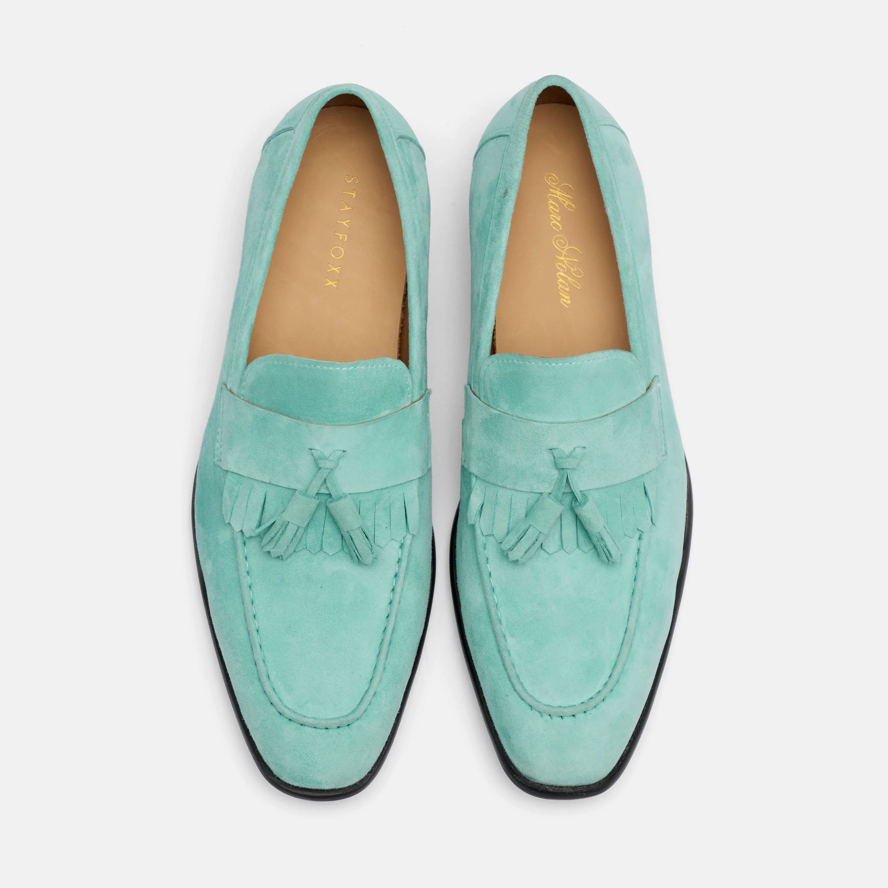 Stayfoxx The Astor Fifth Ave Suede Tassel Loafers - Image 4