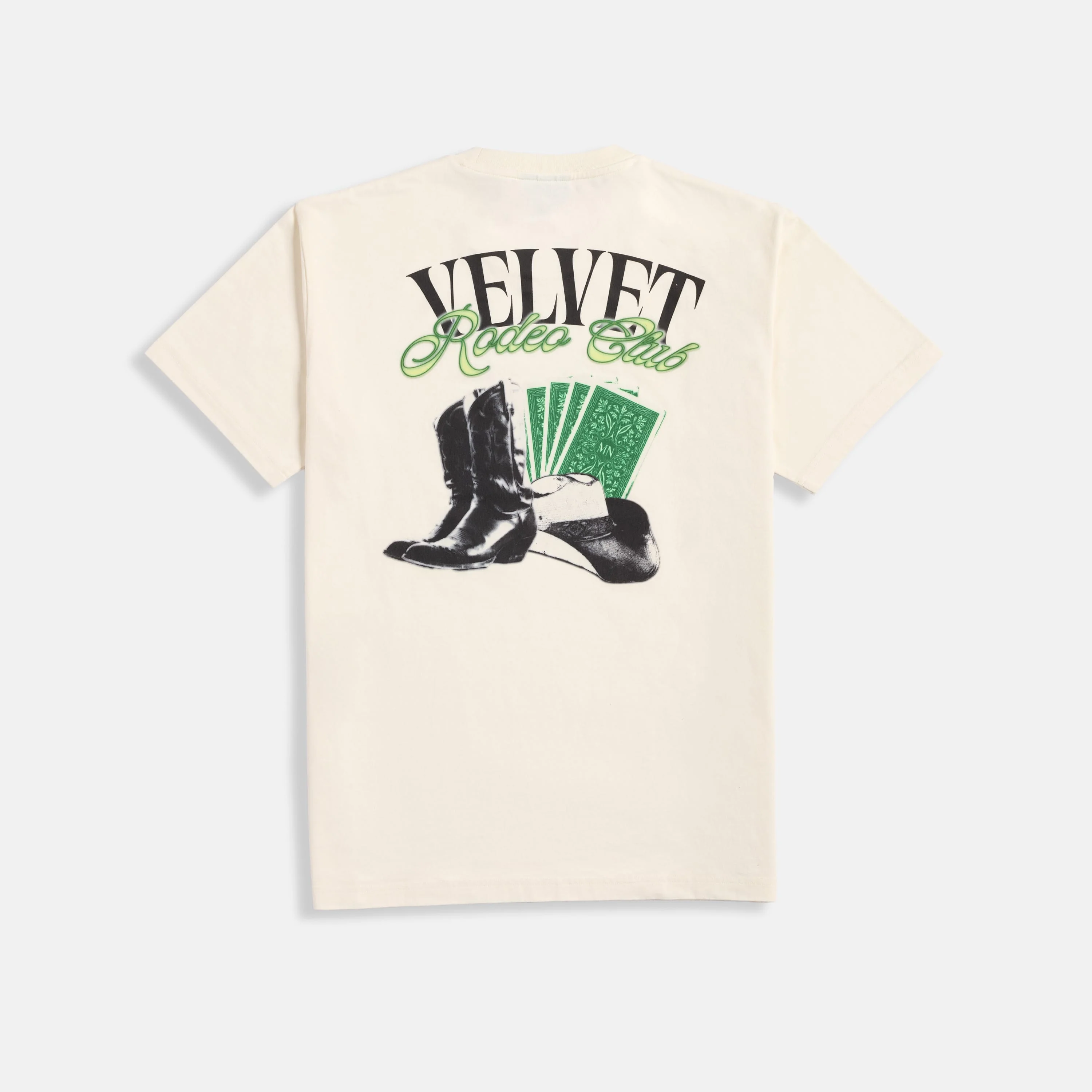 Velvet Rodeo Club Tee - Cream - Image 2